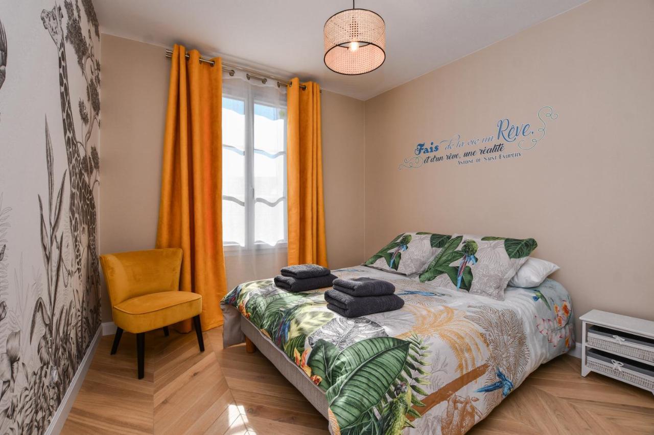 Superbe Appartement Pour 6 Personnes A Disneyland Serris Luaran gambar